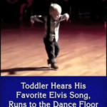 (VIDEO)Toddler Hears His Favorite Elvis Song, Runs to the Dance Floor and Makes The King PROUD