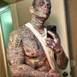 Man Spends $70k To Tattoo His Full Body And Eyeballs, But Wait Till You See What He Looked Like Before