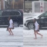 WATCH: Cheating Wife Caught Running Home In The Snow. Try not to gasp when you see the VIDEO