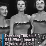 (VIDEO)They sang THIS hit in 1958. When I hear it 60 years later? Oh, the memories!