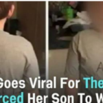 A mother gains online attention for the shirt she compelled her son to wear to school