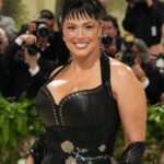 Ashley Graham Stuns in a Crystal-Adorned Dress at the 2024 Met Gala