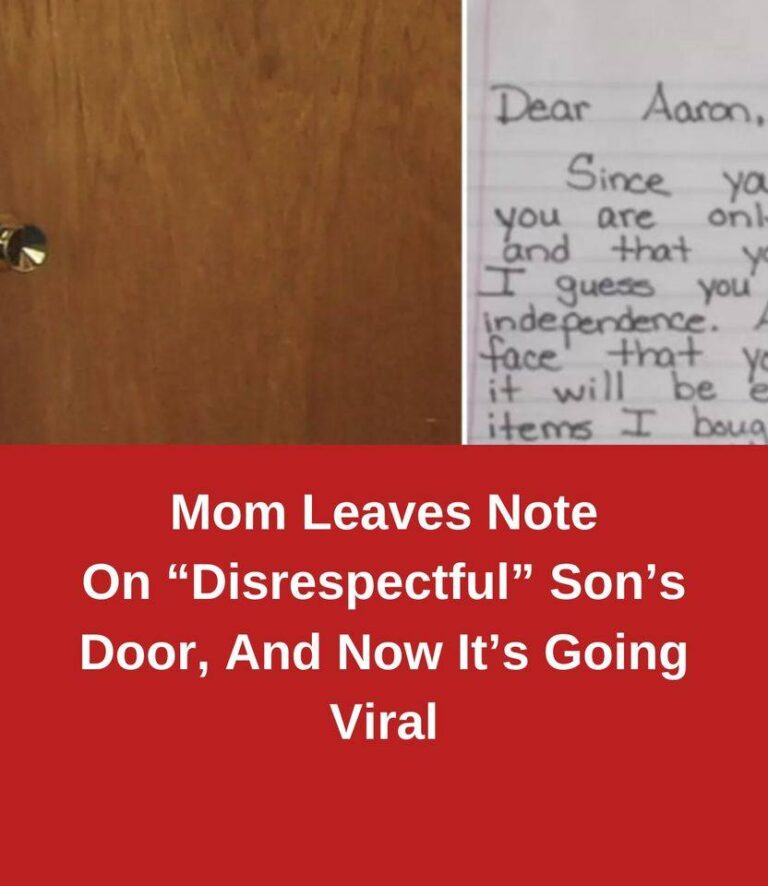 Mom Leaves Note On “Disrespectful” Son’s Door, And Now It’s Going Viral