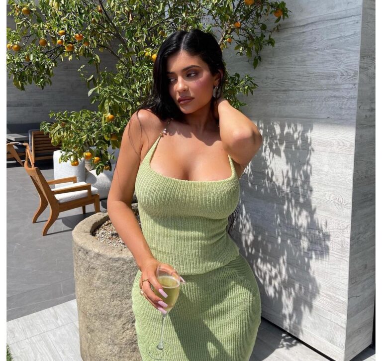 Kylie Jenner leaves little to the imagination