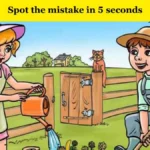 Only a genius can spot the mistake in the gardening picture in 5 seconds!