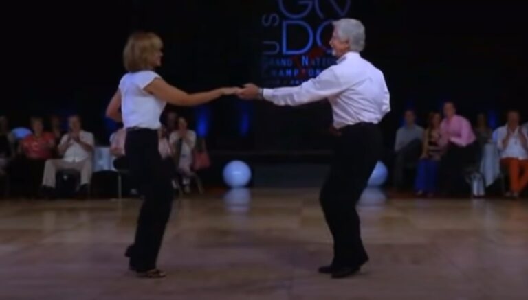 (VIDEO)They Met 35 Years Ago, And Have Been Dancing Ever Since. But Look Closely At His Legs …WOW!!