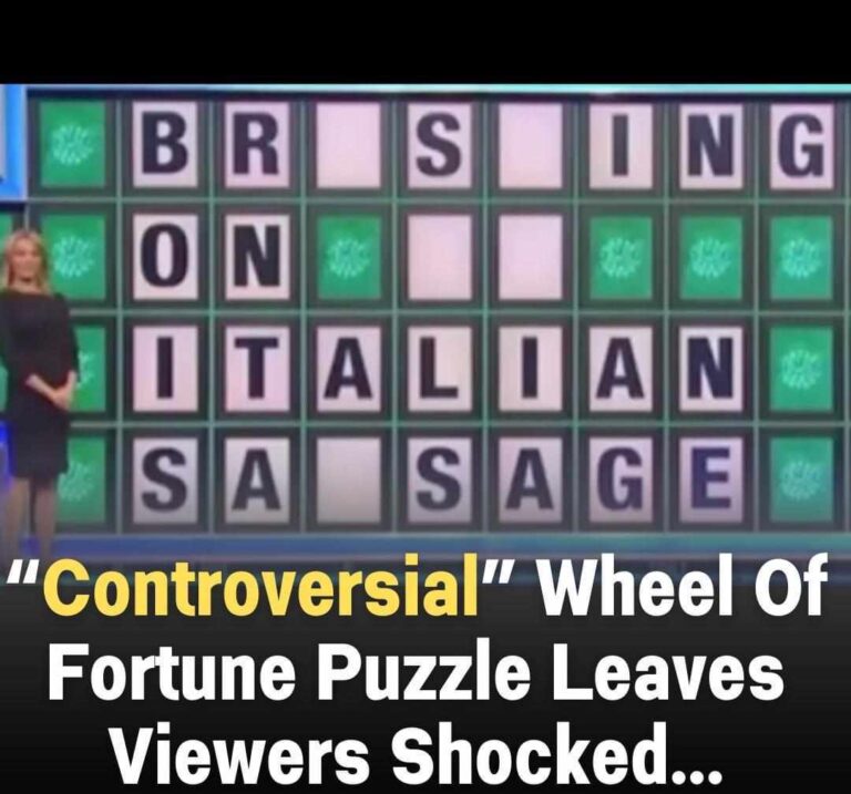 ‘Wheel of Fortune’ Puzzle Sparks Controversy Among Viewers