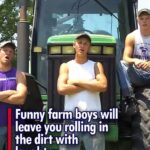 (VIDEO)Funny farm boys will leave you rolling in the dirt with laughter