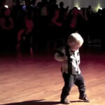 (VIDEO)Toddler Hits Dance Floor To Perform His Favorite Elvis Hit Doing The King Proud