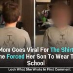 (VIDEO)A mother gains online attention for the shirt she compelled her son to wear to school.