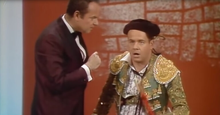 Tim Conway Has The Audience Stomping Their Feet With This Matador Sketch