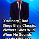 (VIDEO)“Ordinary” Dad Sings Elvis Classic, Viewers Goes Wild When He Sounds Exactly Like The King