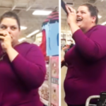 (VIDEO)Lady Grabs Mic at Walmart and Starts Singing, Seconds Later Her Song Is Going Viral