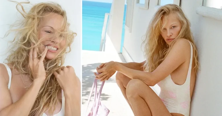 Pamela Anderson Shows Off Her Stunning Figure in ‘Baywatch’ Swimsuit at Age 55: See Photos!