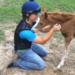 (VIDEO)She Started Playing With This Little Filly. But She Never Expected The Horse To Do THIS!