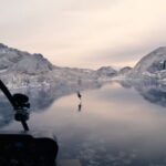 (VIDEO)She’s Figure Skating On A Frozen Lake, But When The Camera Zooms Out? UNREAL!