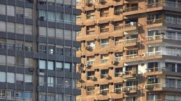 People Are Seriously Struggling To Work Out Which Building Is Closer In Viral Photo