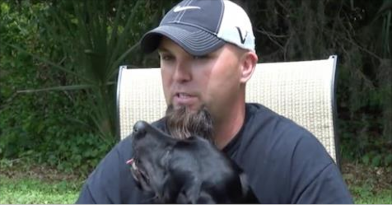 (VIDEO)During An Interview, This Veteran Has A Panic Attack. Now Watch The Dog…