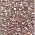 Optical Illusion Challenge: Can you find a cat among the houses in 5 seconds?