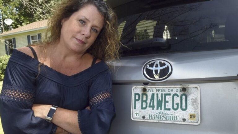 Mom of four has vanity plate for 15 years – DMV rules inappropriate and demands she surrender it