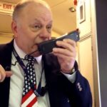 (VIDEO)Flight attendant turns preflight announcements into hilarious standup comedy routine