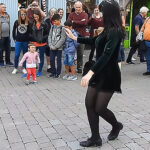 (VIDEO)People gather to watch Irish dancer – Then a little girl suddenly steps in and steals the show