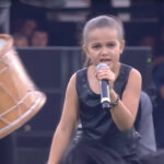 (VIDEO)Girl Shocks Crowd by Singing “We Will Rock You” With Drumline