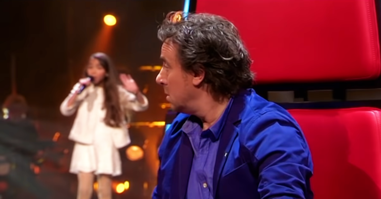 (VIDEO)Young Girl Sings 80-Year-Old Song So Perfectly, the Judges Whip Around Instantly