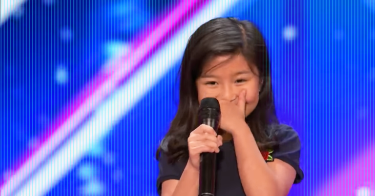 (VIDEO) Simon Scoffs When Little Girl Says She Can Sing Celine Dion — Now He Sorely Regrets It