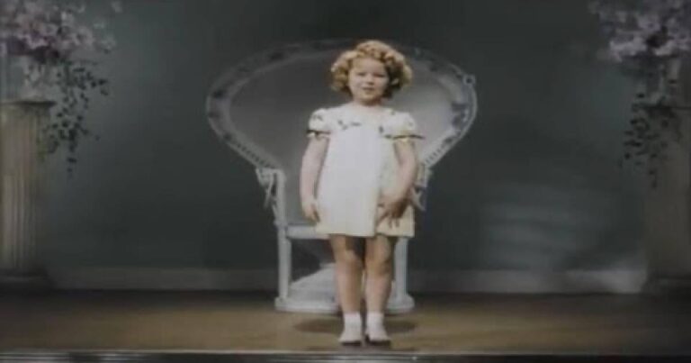 (VIDEO)Keep a Watchful Eye on 7-Year-Old Shirley Temple’s Feet in This Rare Video Clip