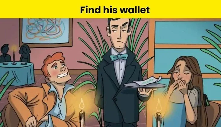 Attention-Testing IQ Challenge: Spot the Man’s Lost Wallet in Just 11 Seconds – Only 1% Succeed!