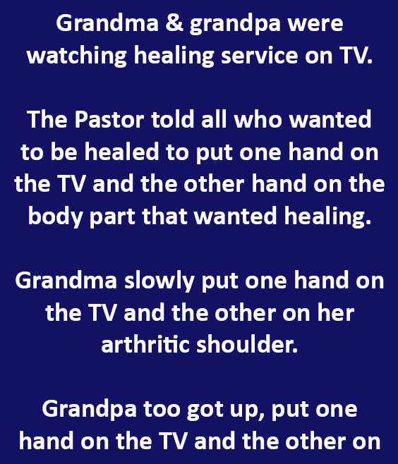 Grandma’s Savage Comeback to Grandpa’s Healing Attempt Will Leave You in Stitches!