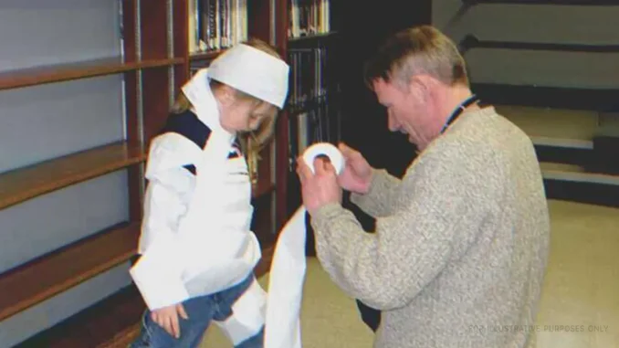 Story of the Day – Teacher Helps Poor Girl with Halloween Costume, Years Later Walks Her Down Aisle as Dad