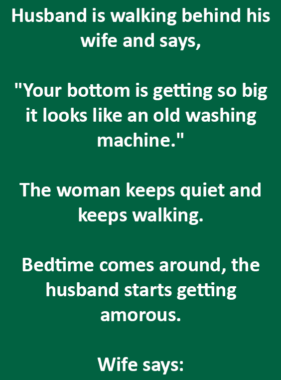 Funny Husband And Wife Joke