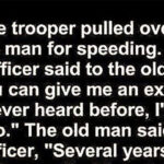 A Clever Excuse That Left the Officer Speechless!