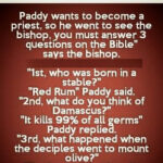 Paddy’s Hilarious Attempt to Answer Bible Questions!