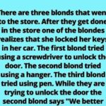 Three Blondes and a Locked Car: A Comedy of Errors