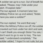 A Soldier’s Unexpected Encounter with a Wise Nun