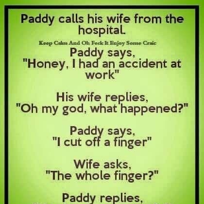 Paddy’s Hilarious “Accident” Call from the Hospital!