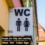 People are only just realising what WC toilet sign actually stands for