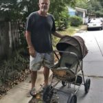 Poor Widowed Dad Buys Old Stroller at Flea Market, Hears Crackling Sound as He Puts Baby in It And Found A Letter That…- STORY OF THE DAY