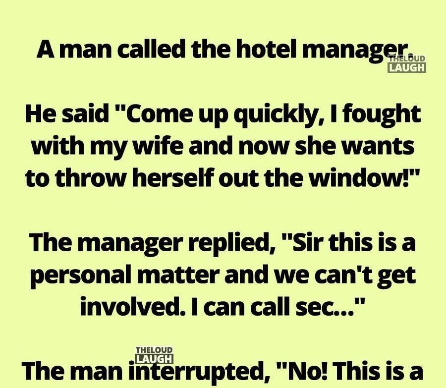 Man’s Emergency Call to Hotel Manager Takes an Unexpected Twist!