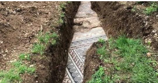 Stunning Mosaic Floor Unearthed in Italy