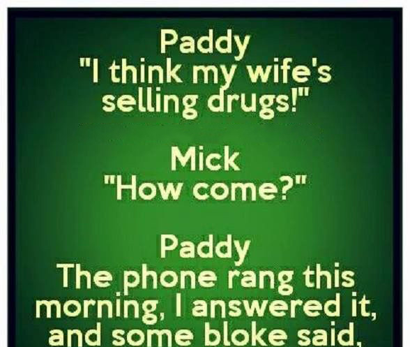 Paddy’s Unexpected Revelation