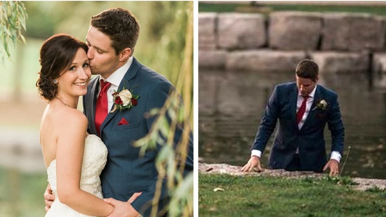 Groom Takes Off During Wedding Photoshoot – Leaving the Bride Shocked