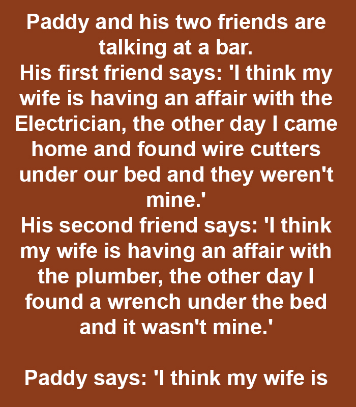 Paddy and His Friends’ Hilarious Bar Conversation