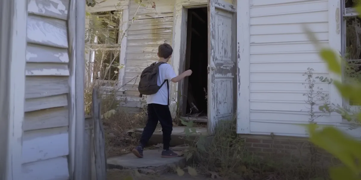 Teacher Notices His Student Walking to an Abandoned House on the Outskirts After School—Tears Fill His Eyes When He Steps Inside