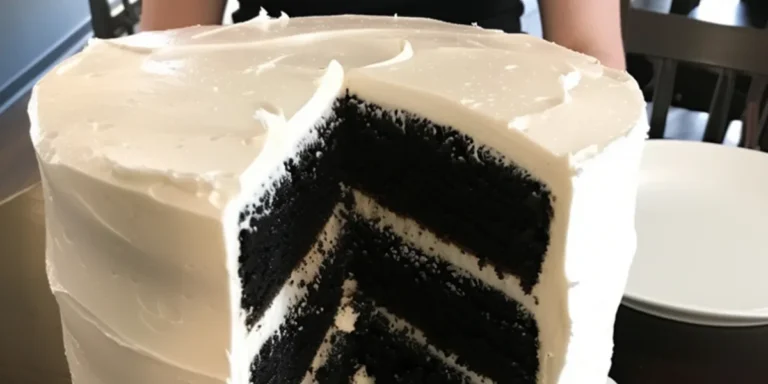 We Cut the Cake at Our Gender-Reveal Party, and It Turned Out Black – My MIL, Dressed in Black, Stood Aside and Cried