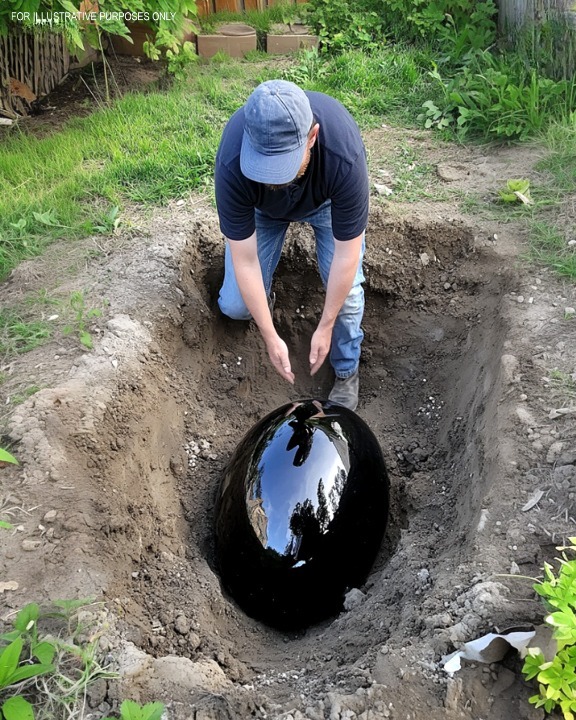 I Returned Early to Surprise My Husband Only to Find Him Burying a Large Black Egg in Our Garden – Its Mystery Brought Us Closer