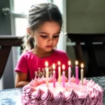 On Her 7th Birthday, My Daughter Blew Out the Candles on Her Cake and Said, ‘I Wish Dad Never Leaves Me for His New Baby’